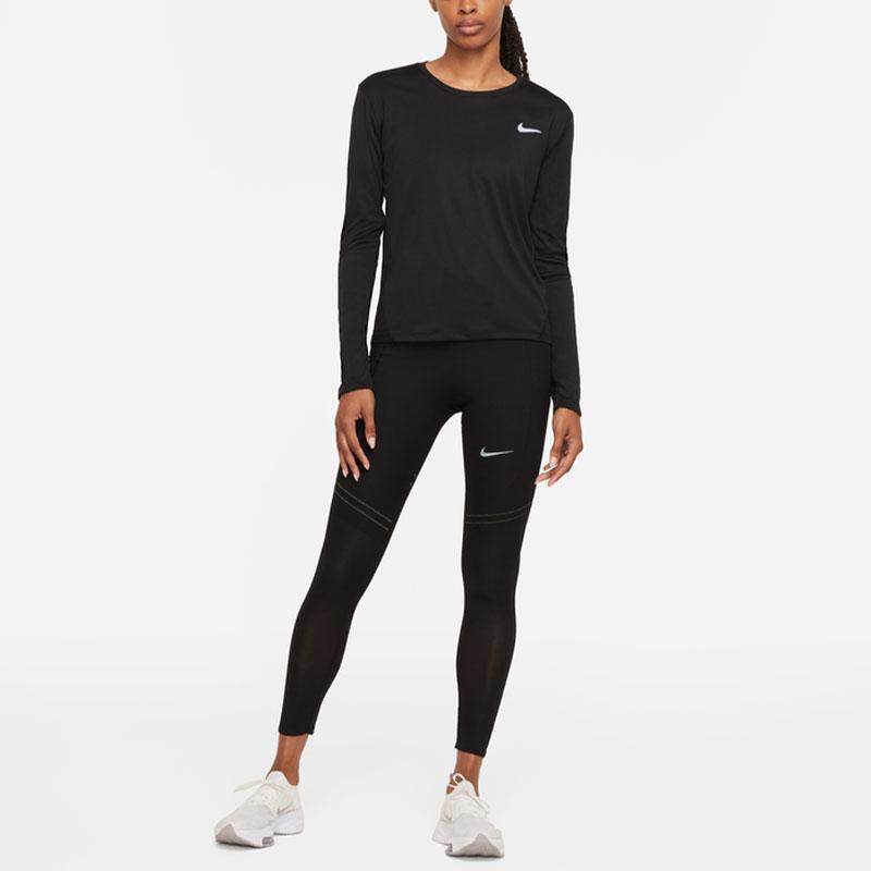 Nike Women's Dri-FIT Miler Long Sleeve Running Top