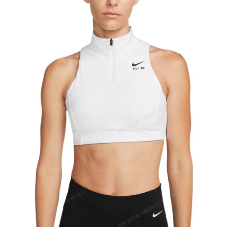 Nike Women's Dri-FIT Air Swoosh Mock-Zip Running Top