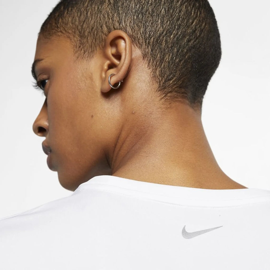 Nike Women's Miler Short-Sleeve Top Plus Size