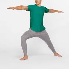 Nike Men's Yoga Dri-FIT Short-Sleeve Top