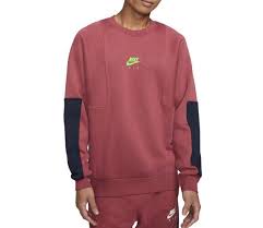 NIKE Men's Sportswear Air Basketball Fleece Crew