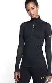 Nike AS Women's High Performance Warmth Long Sleeve Half-Zip Top