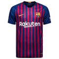 Nike FC Barcelona Youth Breathe Short Sleeve Stadium Home Jersey