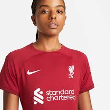 Nike Liverpool FC Women's Dri-FIT Stadium Home Short-Sleeve Jersey
