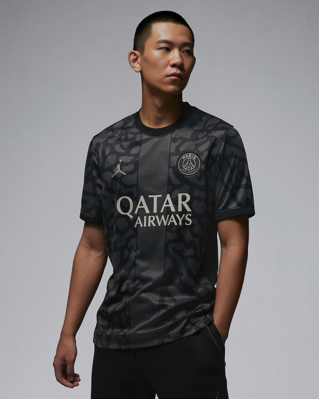 Nike Paris Saint-Germain Men's Third Kit Dri-FIT Stadium Short-Sleeve Jersey