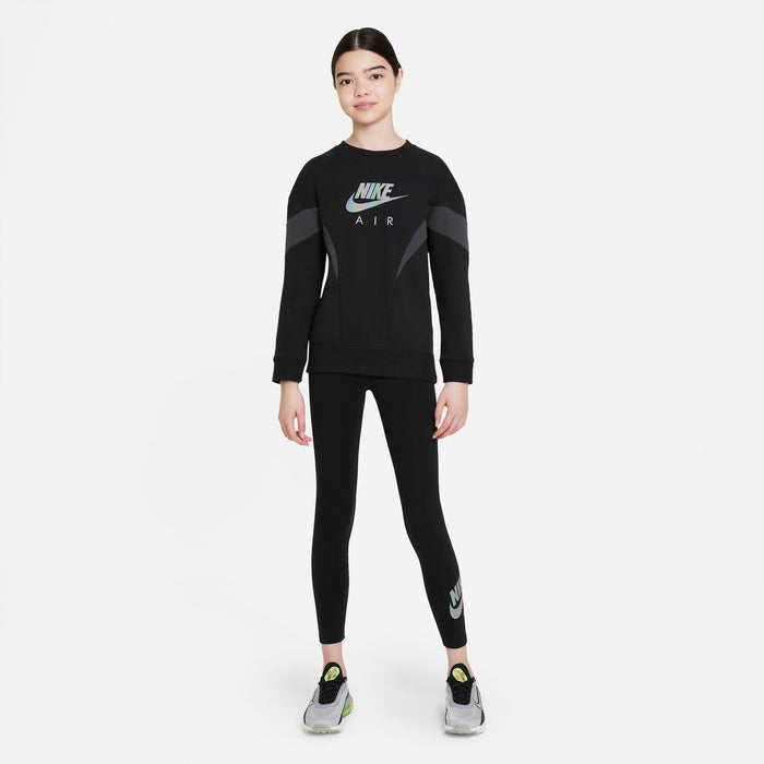 Nike Girls' Nike Sportswear Air Boyfriend Fit French Terry Crewneck