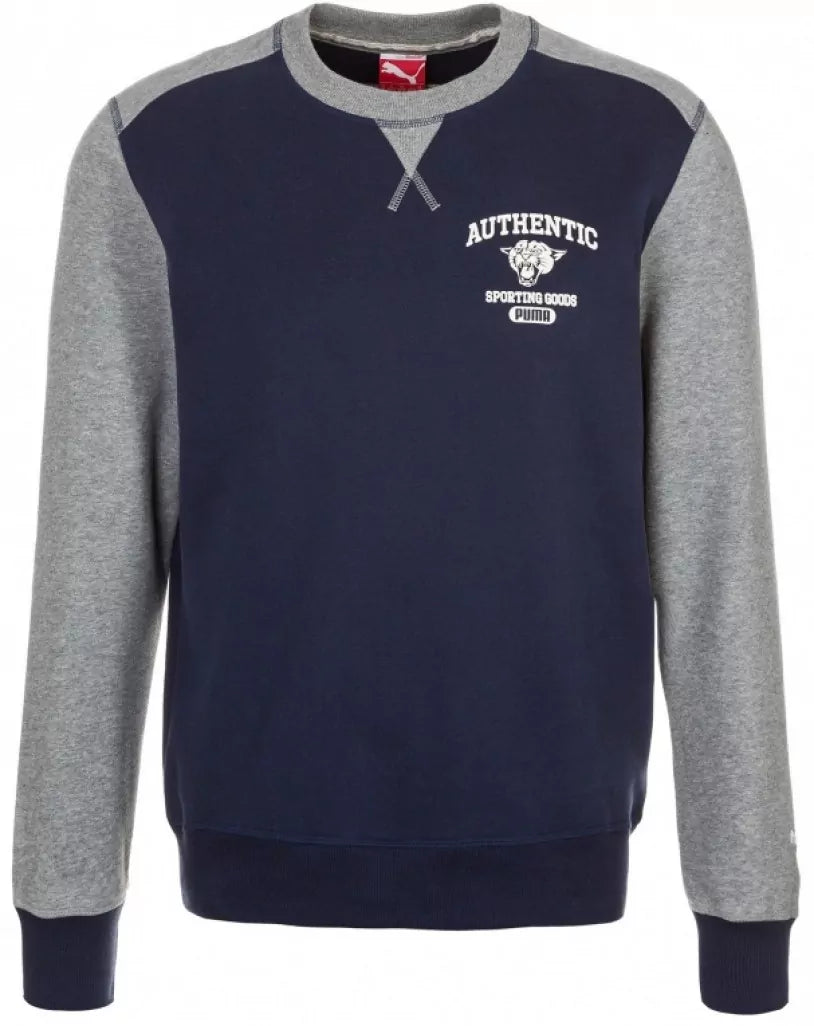 Puma FUN Athletic Crew Sweat Peacoat