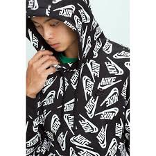 Nike Men's Sportswear SPE+ Pullover Hoodie All-Over Print