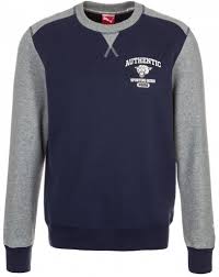 Puma FUN Athletic Crew Sweat Peacoat