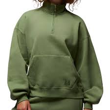 Nike Women's Flat Fleece Quarter-Zip Jacket