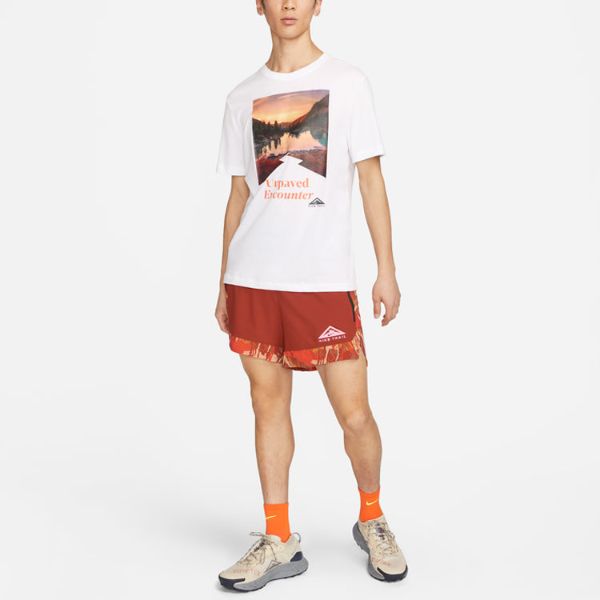 Nike Dri-FIT Trail Print Running T-Shirt