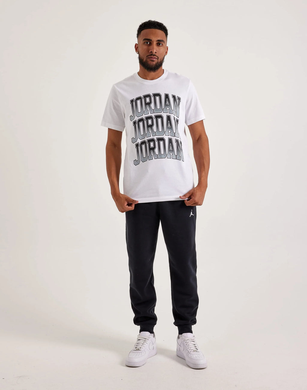 Nike J Brand Jdn Stack Short-sleeve Crew
