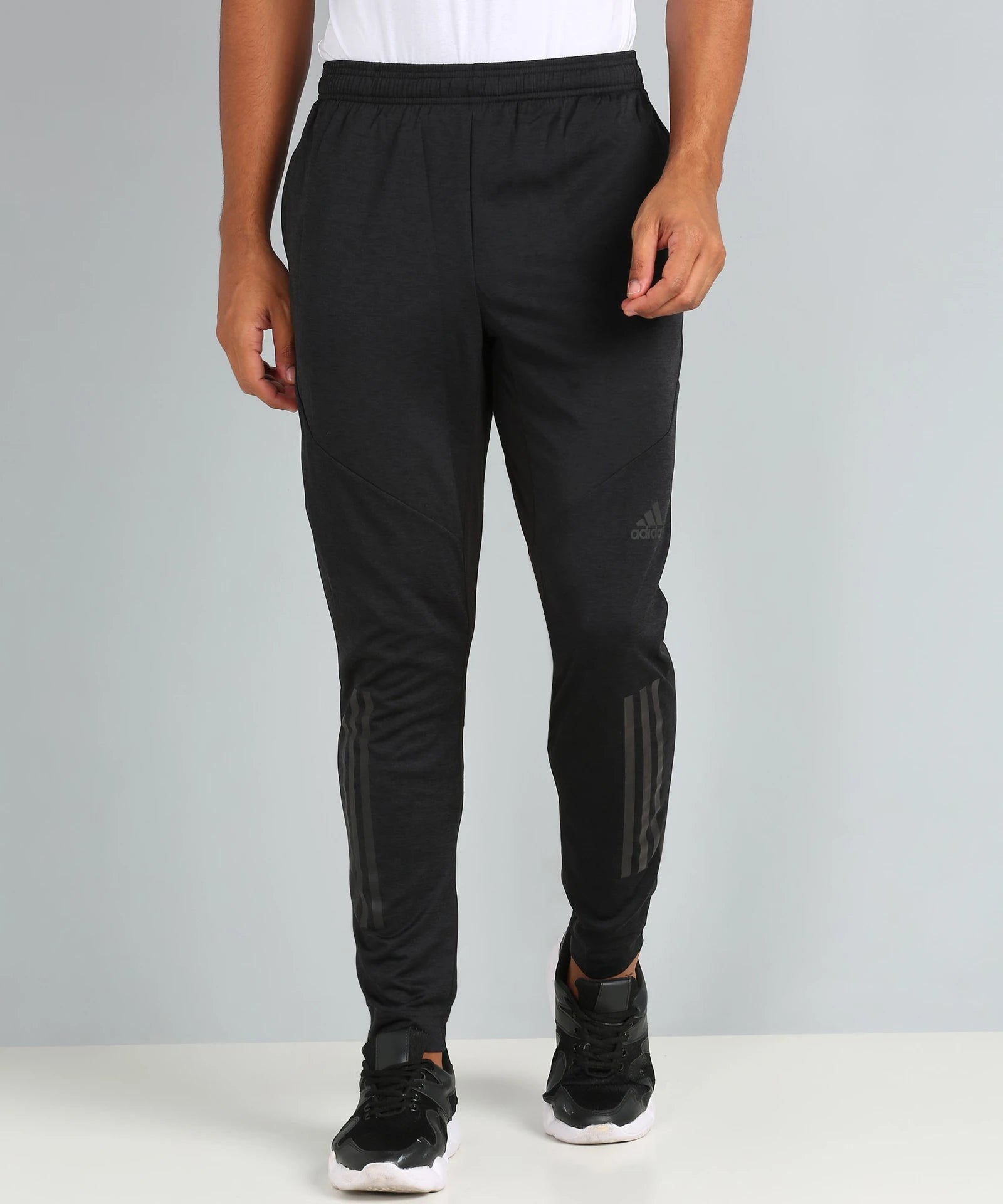 Adidas Cotton Striped Trackpant for Men