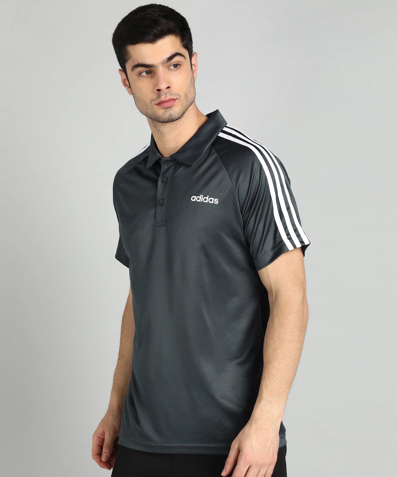 Adidas Polo T-Shirt Onyx