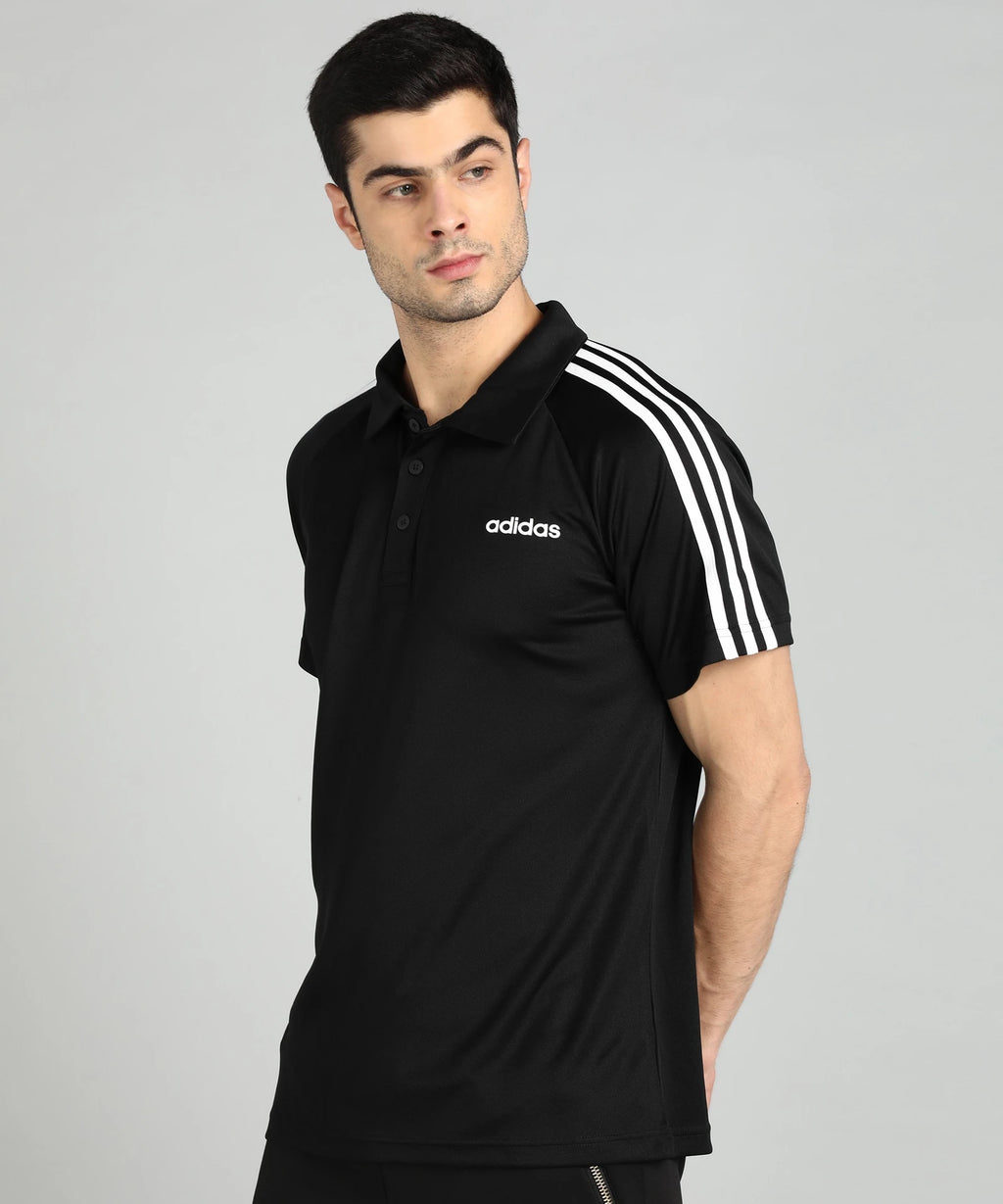 Adidas Polo T-Shirt Black
