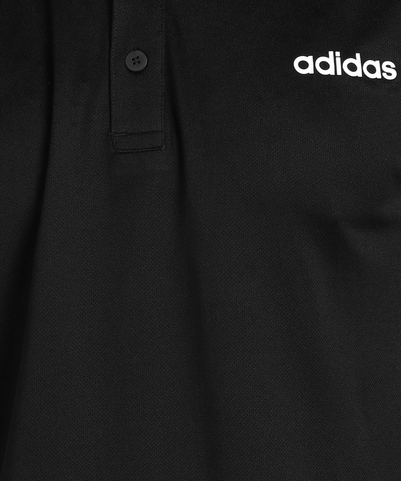 Adidas Polo T-Shirt Black
