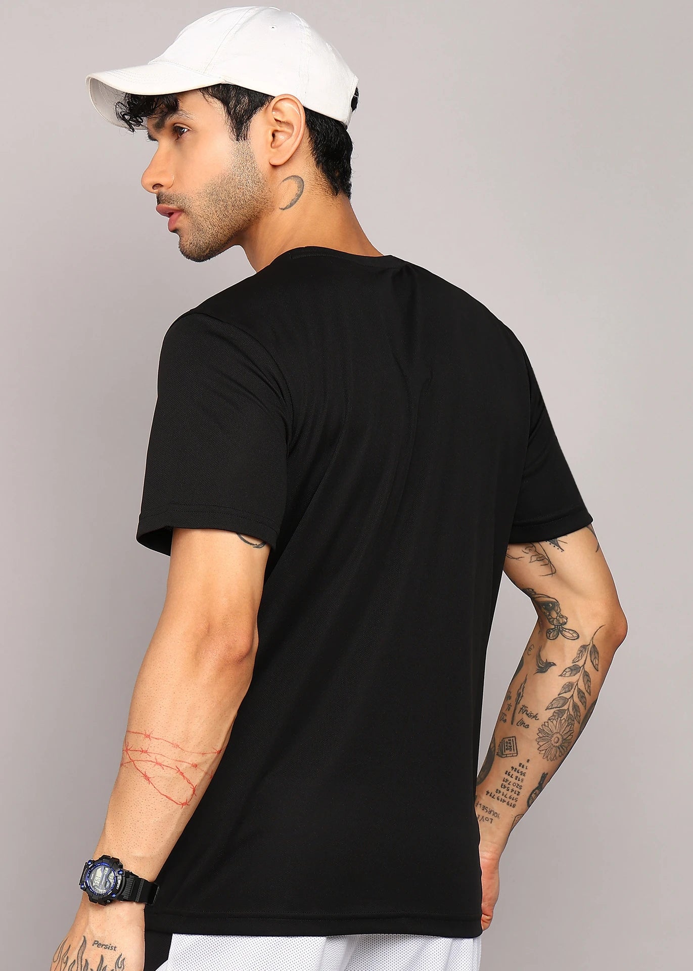 Adidas Printed T-Shirt Black