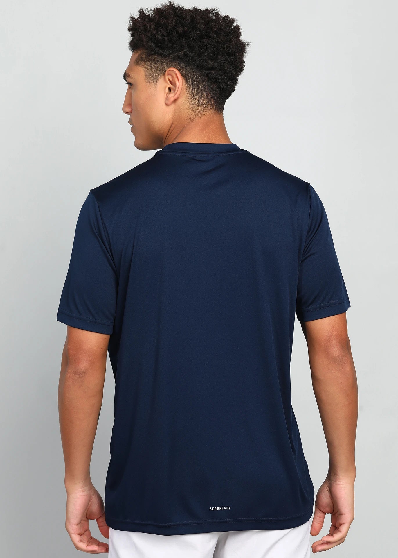 Adidas Men's Crew Neck Short Sleeves Logo Print T-Shirt