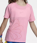 Nike Girls' Graphic Short-Sleeve Running Top