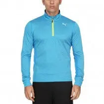 Puma PE Running Long Sleeve Half-Zip Tee Cloisonne