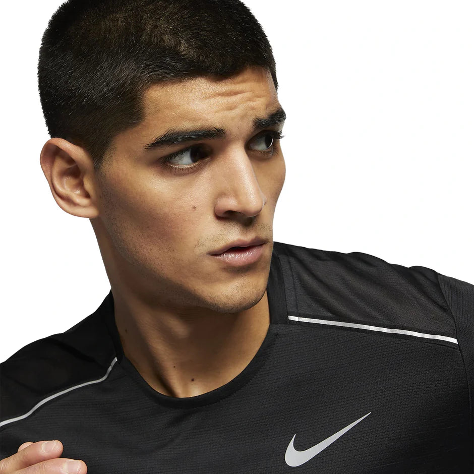 Nike Men's Dri-FIT Miler Short-Sleeve Running Top