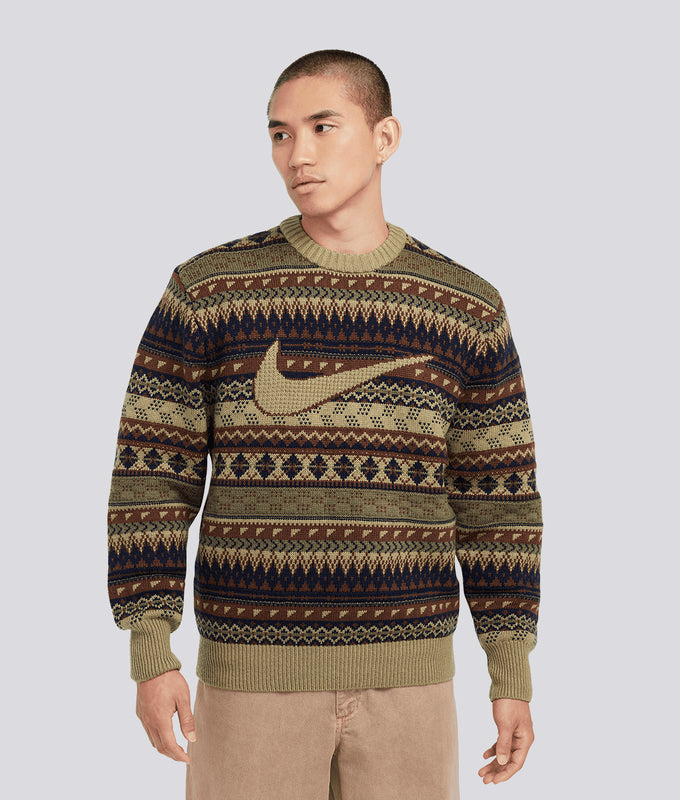 Nike Sportswear Fair Isle Crew Sweater
