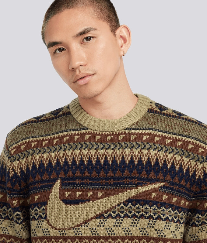 Nike Sportswear Fair Isle Crew Sweater