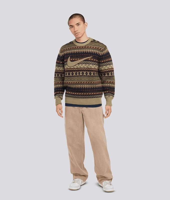 Nike Sportswear Fair Isle Crew Sweater