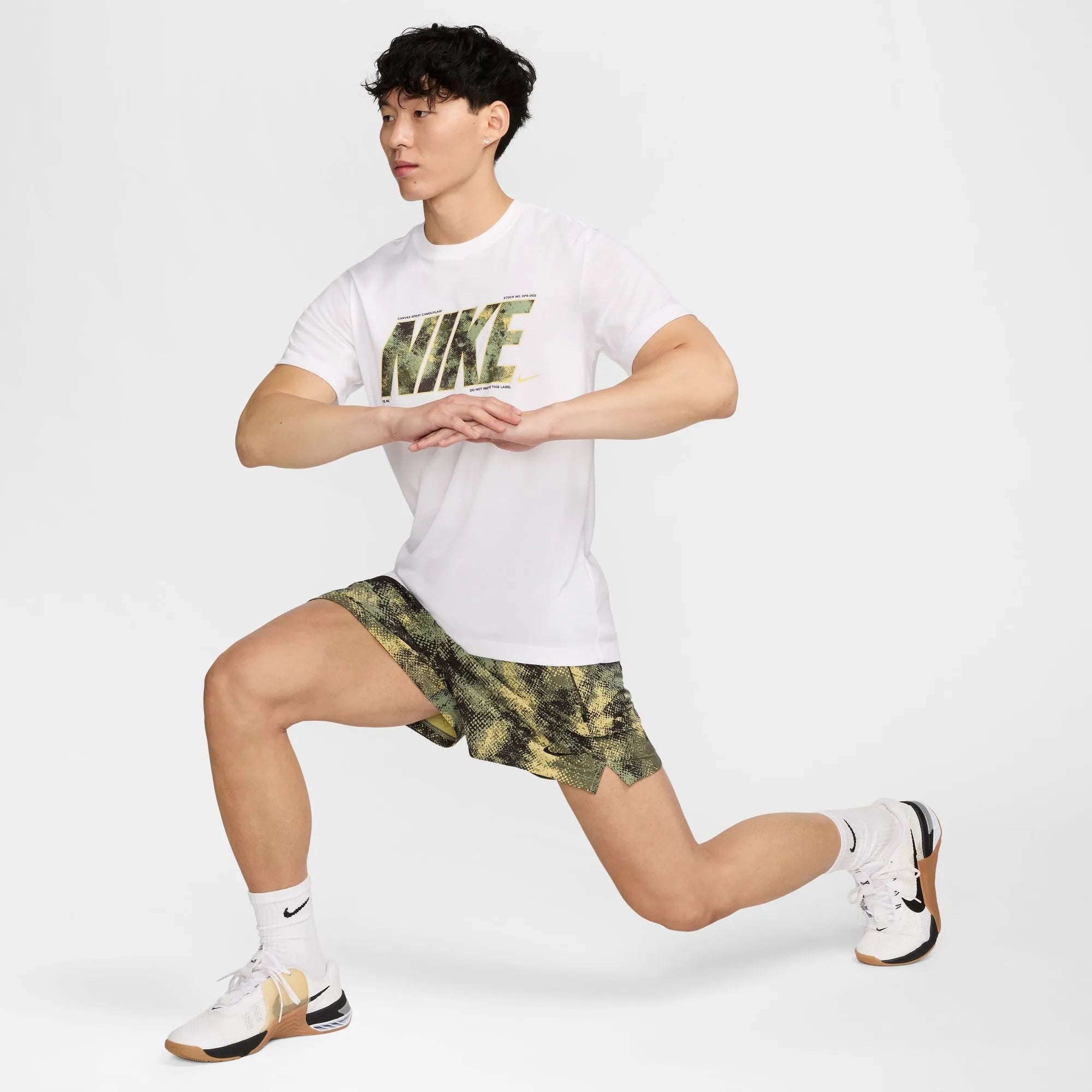 Nike Dri-FIT Camo Men's Training T-Shirt