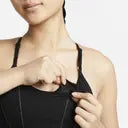Nike Women's Dri-FIT Indy Metallic Tape Sports Bra