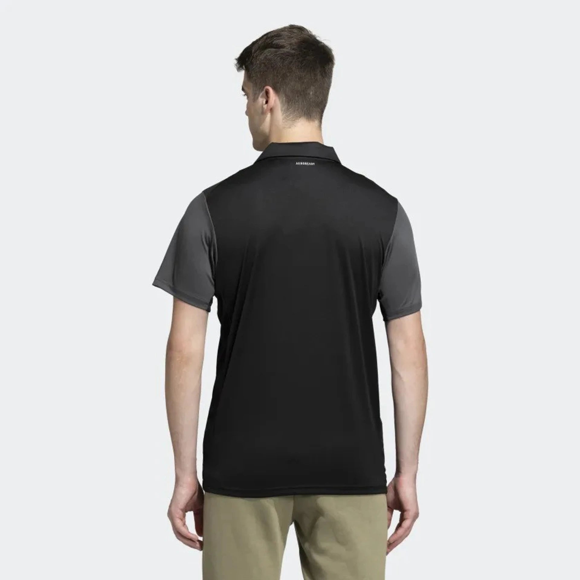 Adidas Men Polo Neck Short Sleeve Printed T-Shirt