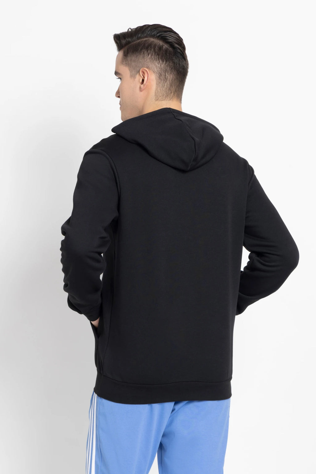 Adidas Men's Hooded Full Sleeves Casual Jacket