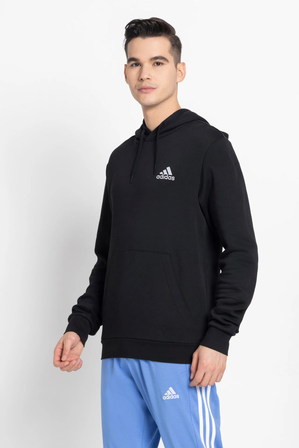 Adidas Men's Hooded Full Sleeves Casual Jacket