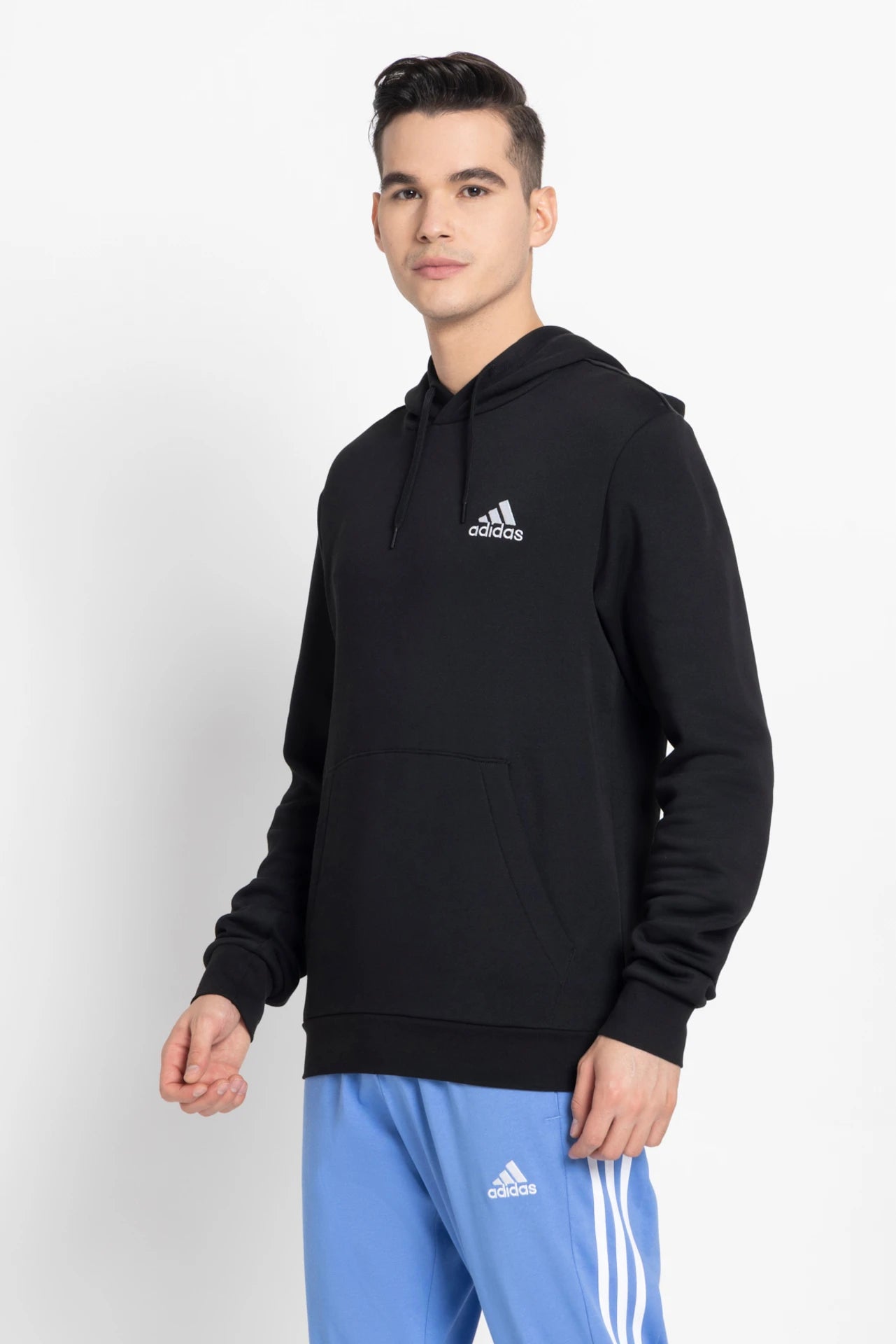Adidas Men's Hooded Full Sleeves Casual Jacket