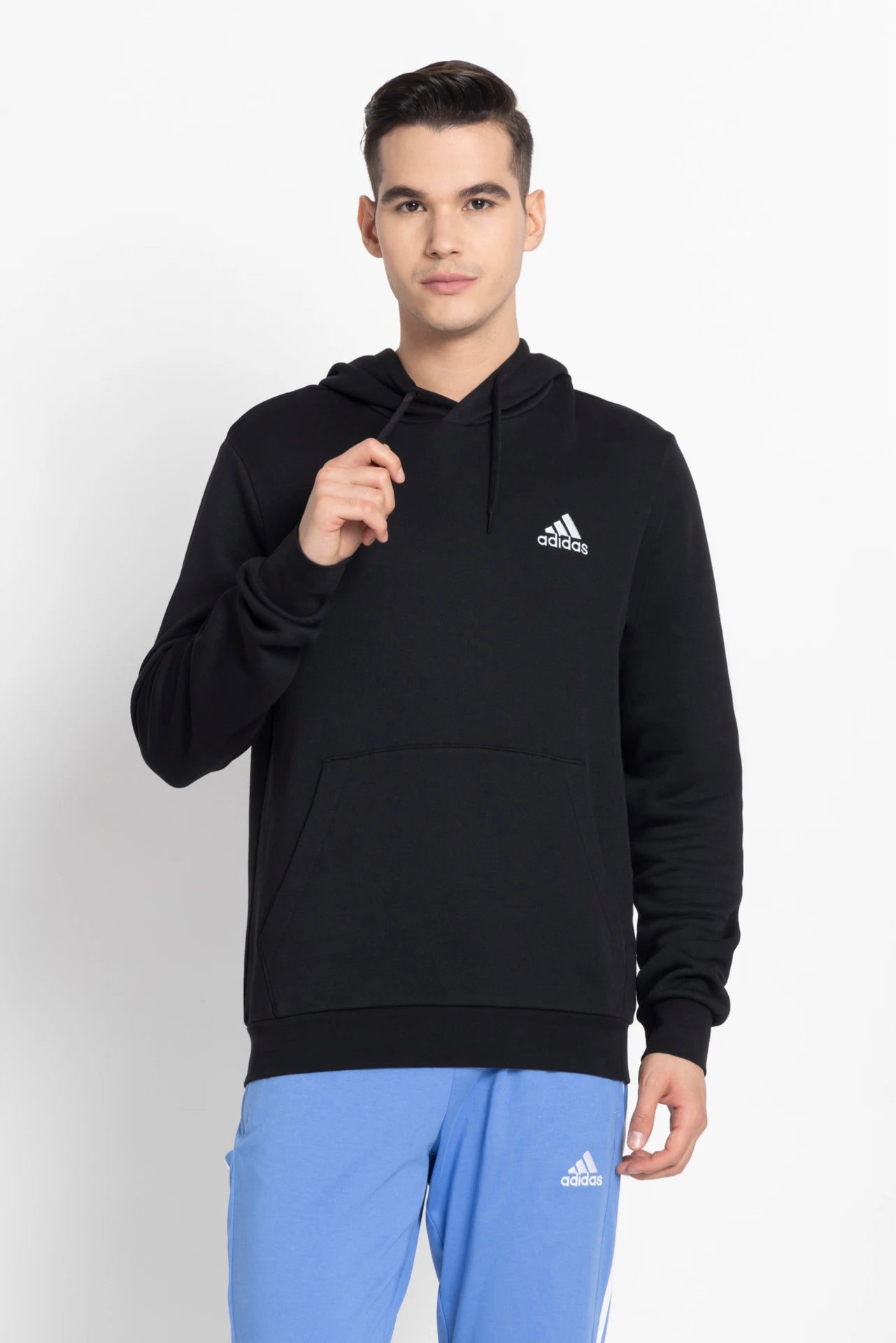 Adidas Men's Hooded Full Sleeves Casual Jacket