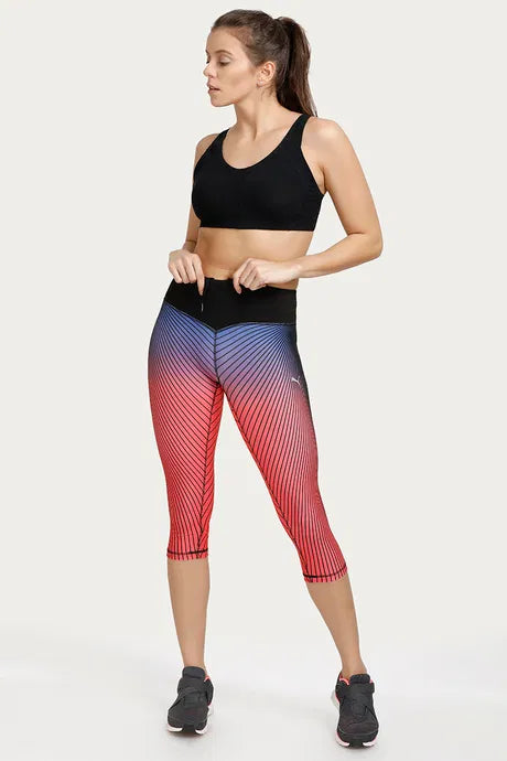 Puma Women's Graphic 3/4 Training Tights