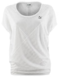 Puma Women's Jacquard Tee White