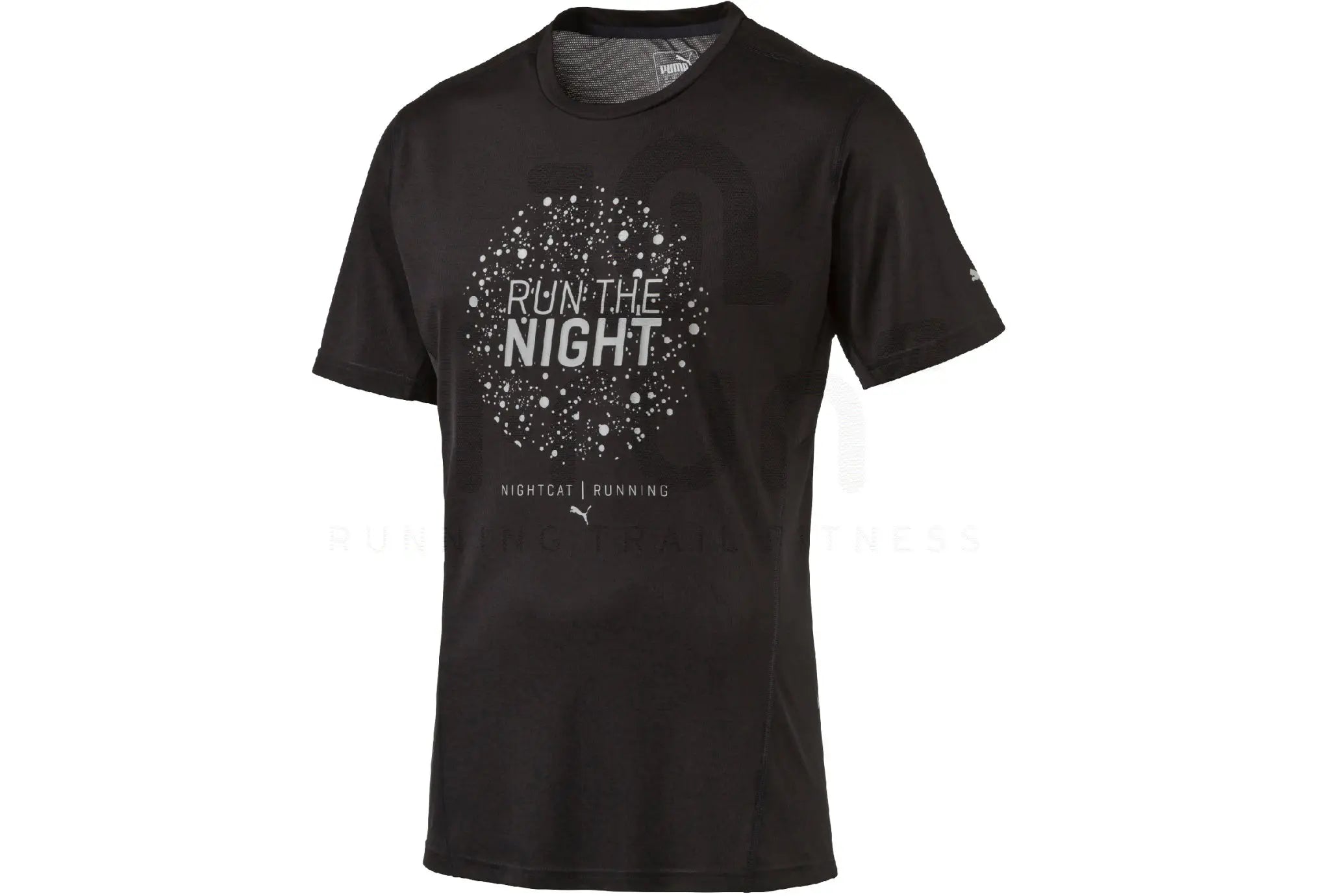 Puma NightCat Short Sleeve Tee Black