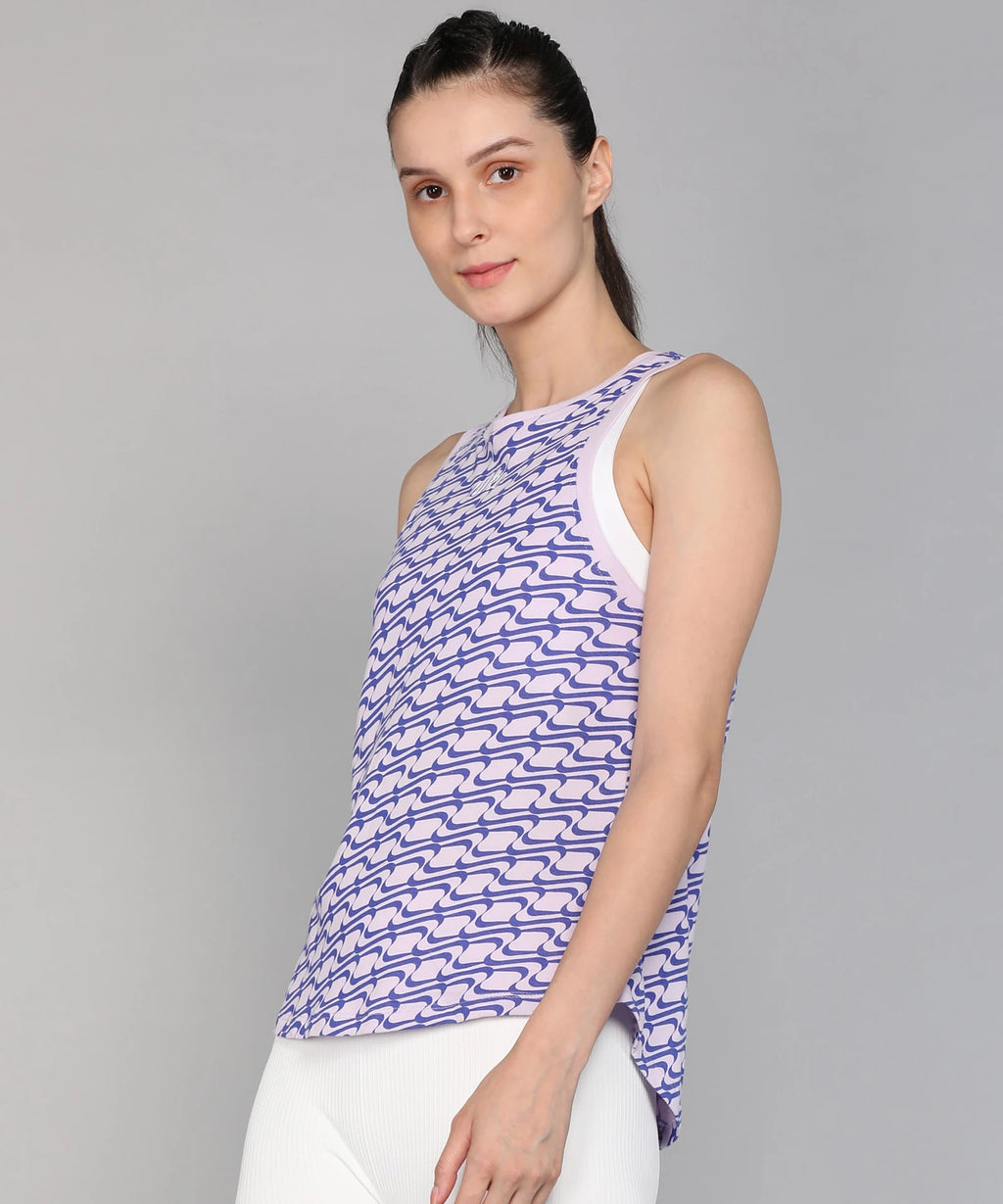 Nike Women's Dri-FIT Tank High Neck Icon Clash