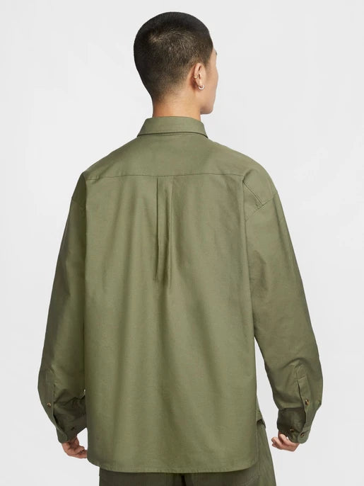 Nike Sportswear Club Long-Sleeve Oxford Shirt