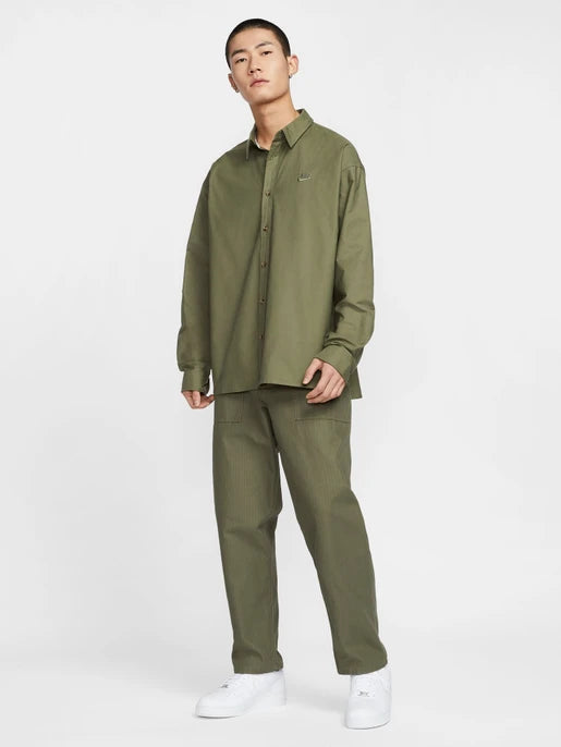 Nike Sportswear Club Long-Sleeve Oxford Shirt