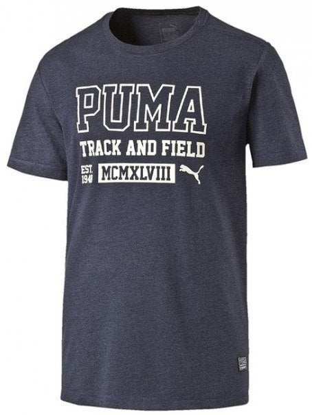 Puma STYLE ATHL Heather Tee Black